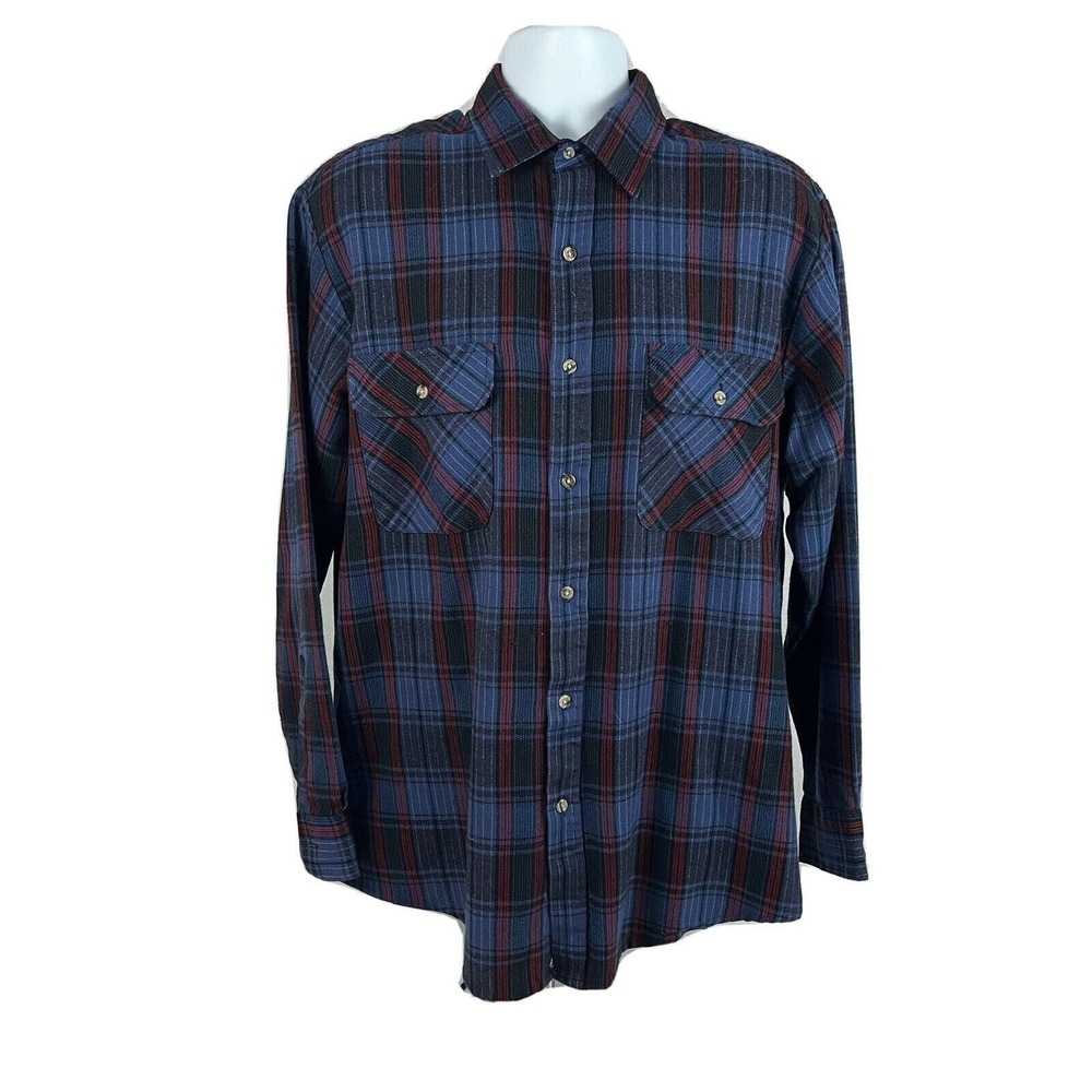 Northwest Territory Blue and Red Plaid Shirt Jacket